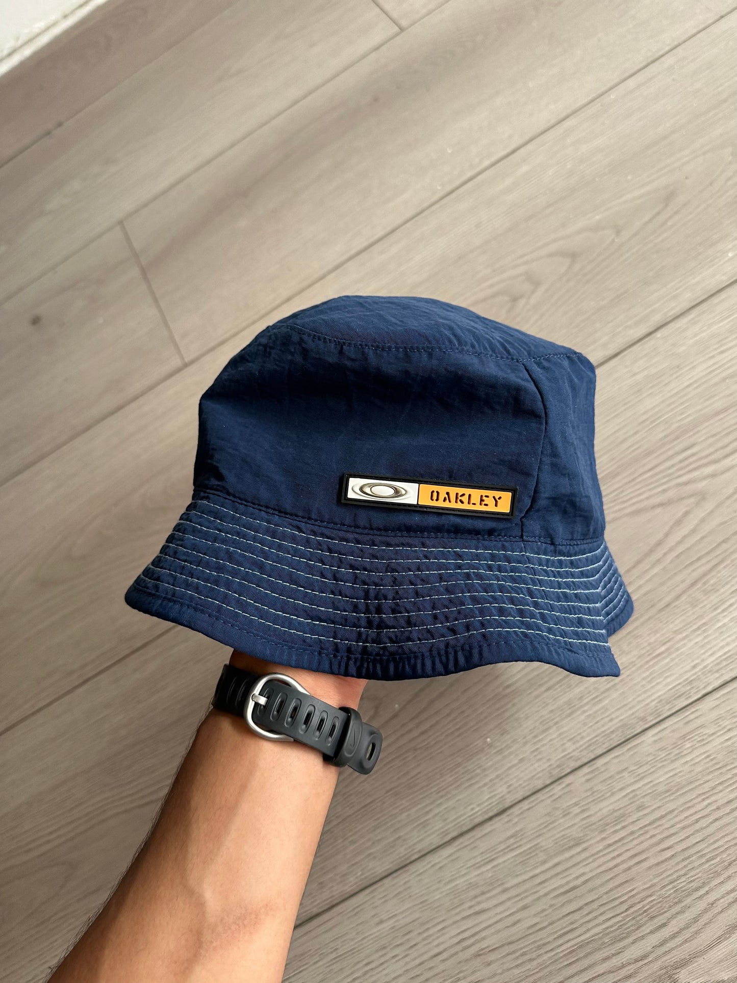 Vintage Oakley Software Reversible Bucket Hat