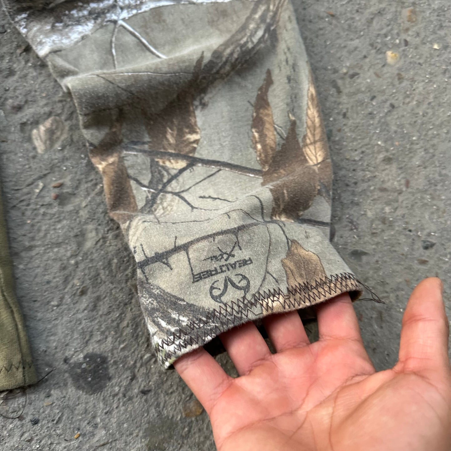 Custom Camo-Sleeve Carhartt Long Sleeve