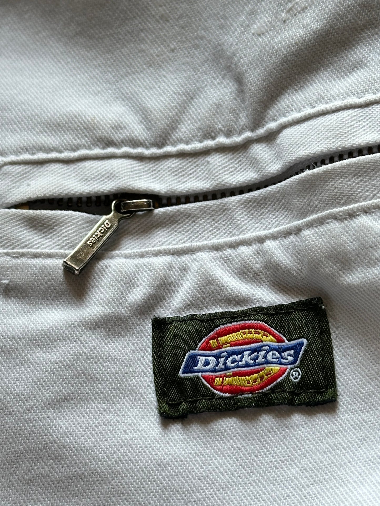 Vintage Dickies Detroit Jacket – Distressed White (Green Tab)