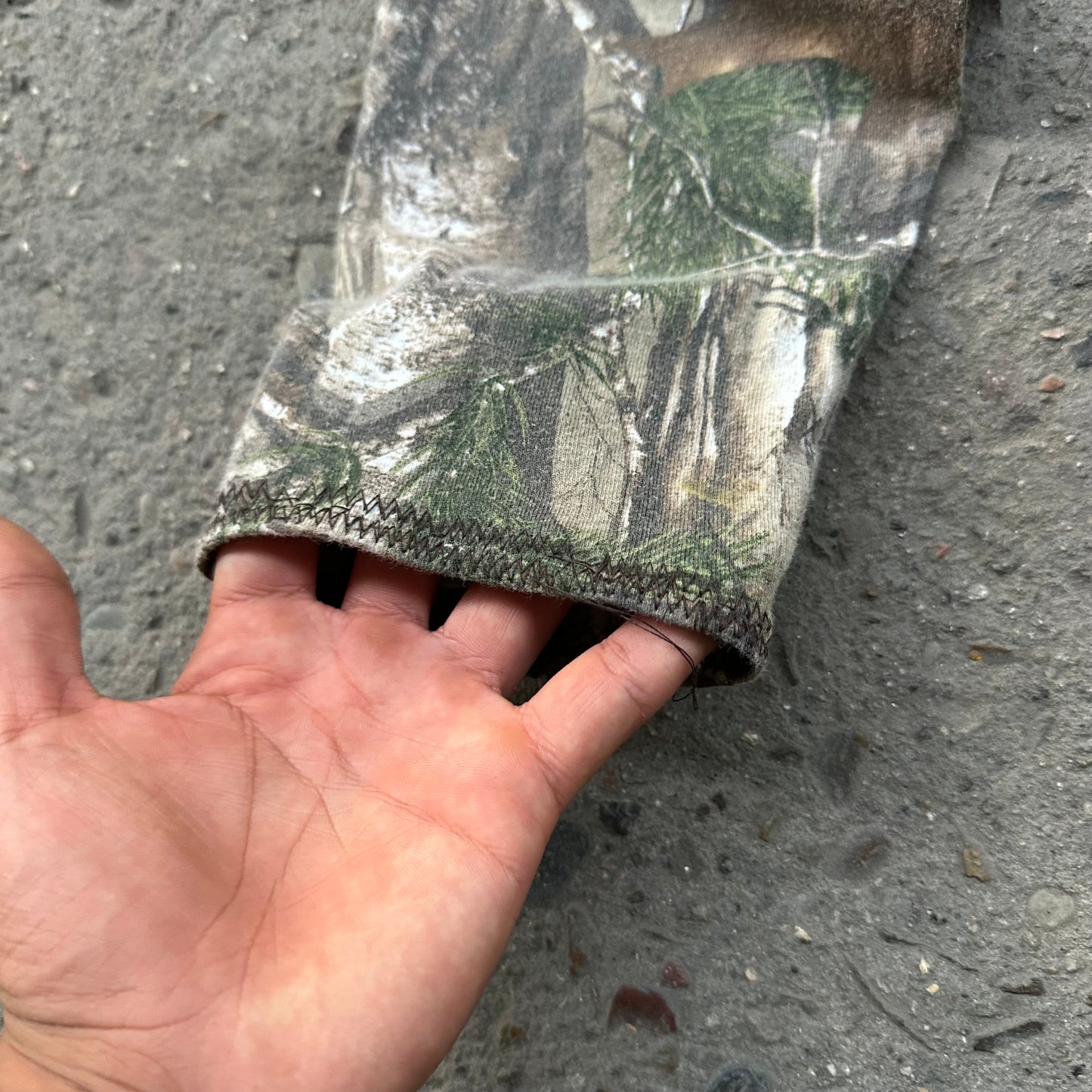 Custom Camo-Sleeve Carhartt Long Sleeve