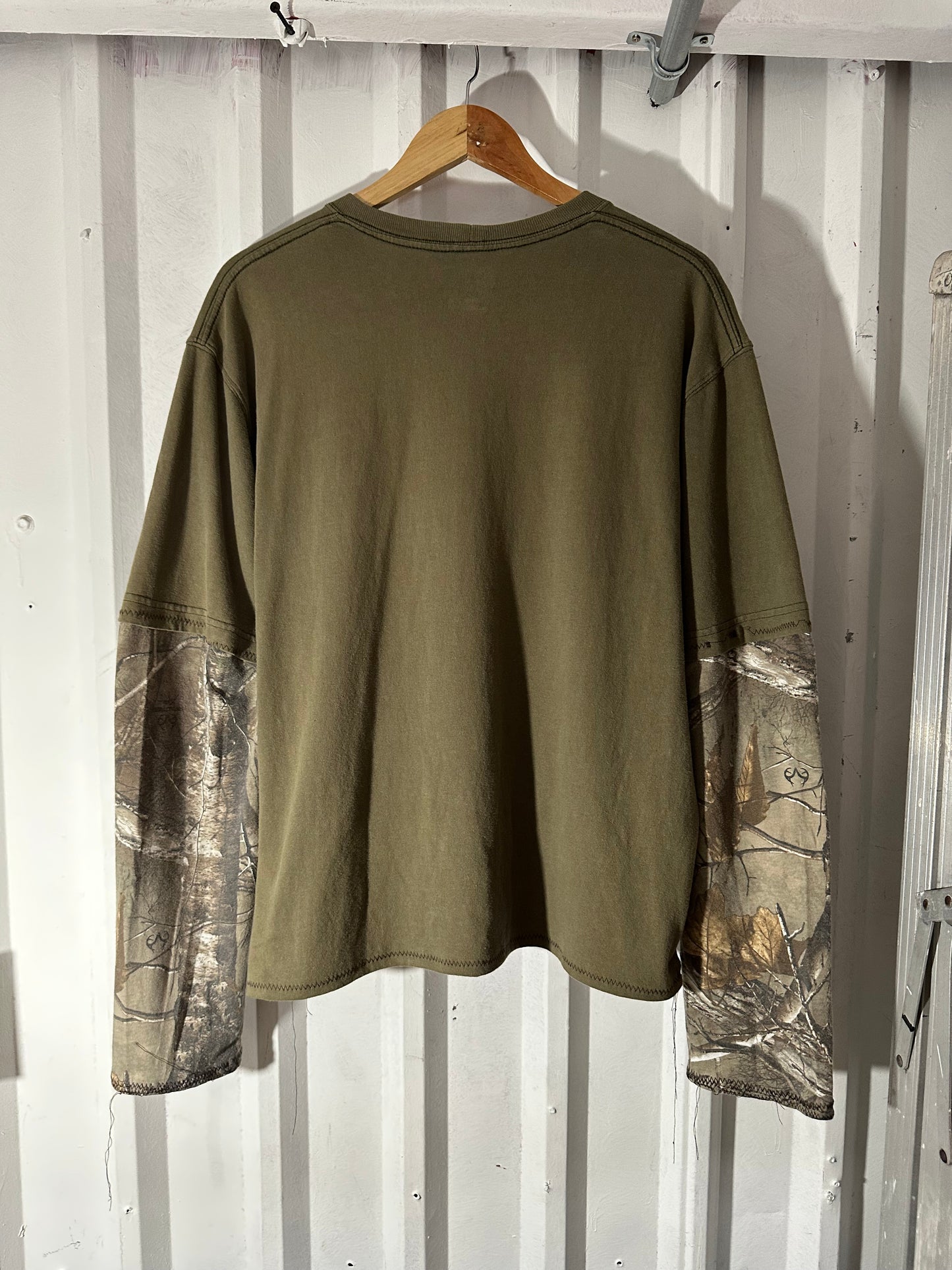 Custom Camo-Sleeve Carhartt Long Sleeve