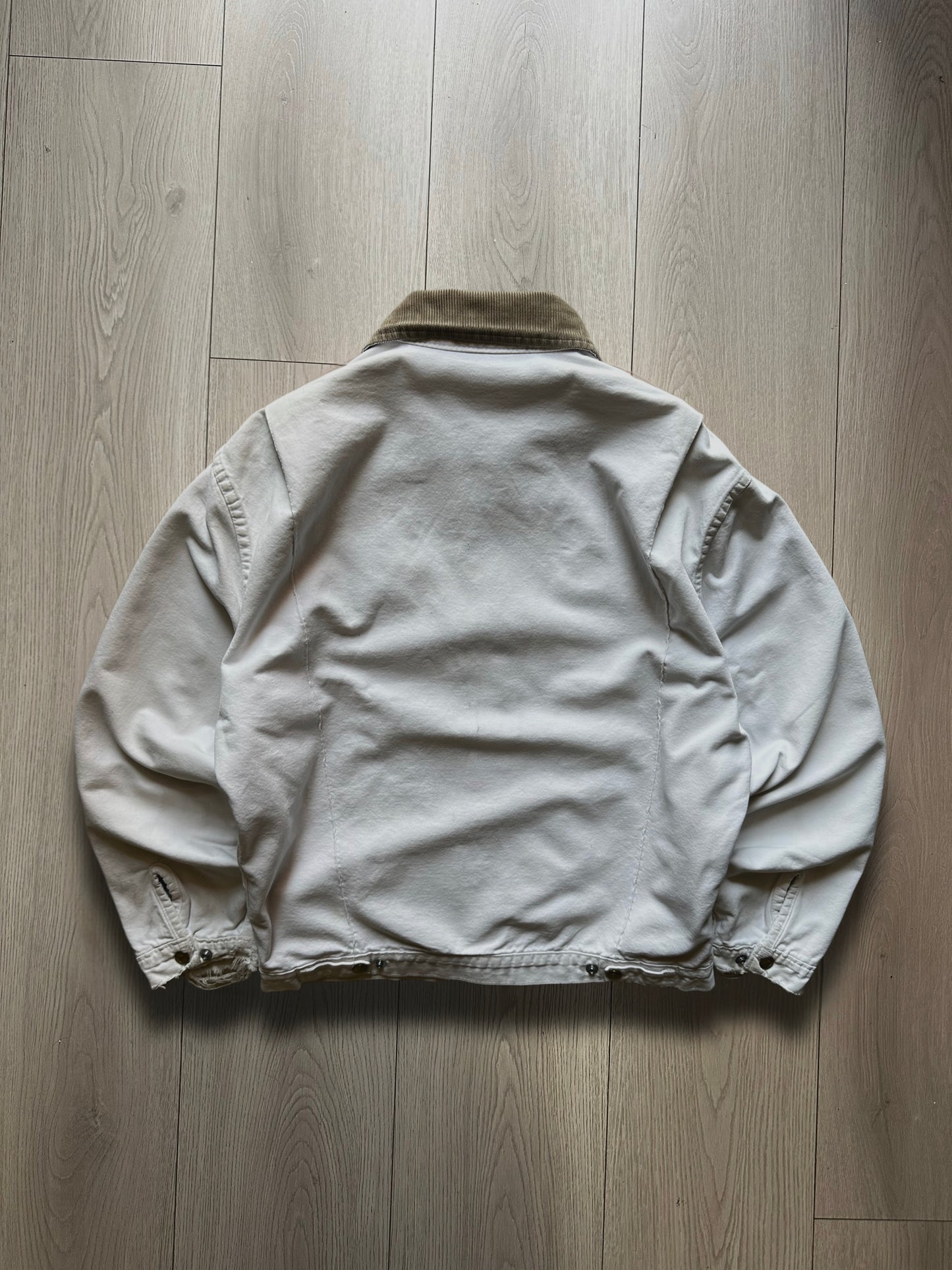 Vintage Dickies Detroit Jacket – Distressed White (Green Tab)
