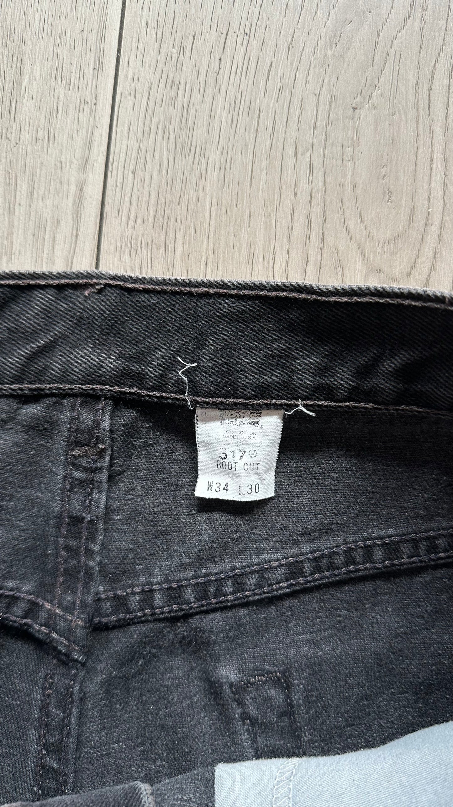 Vintage Levis 517 Boot Cut Jeans