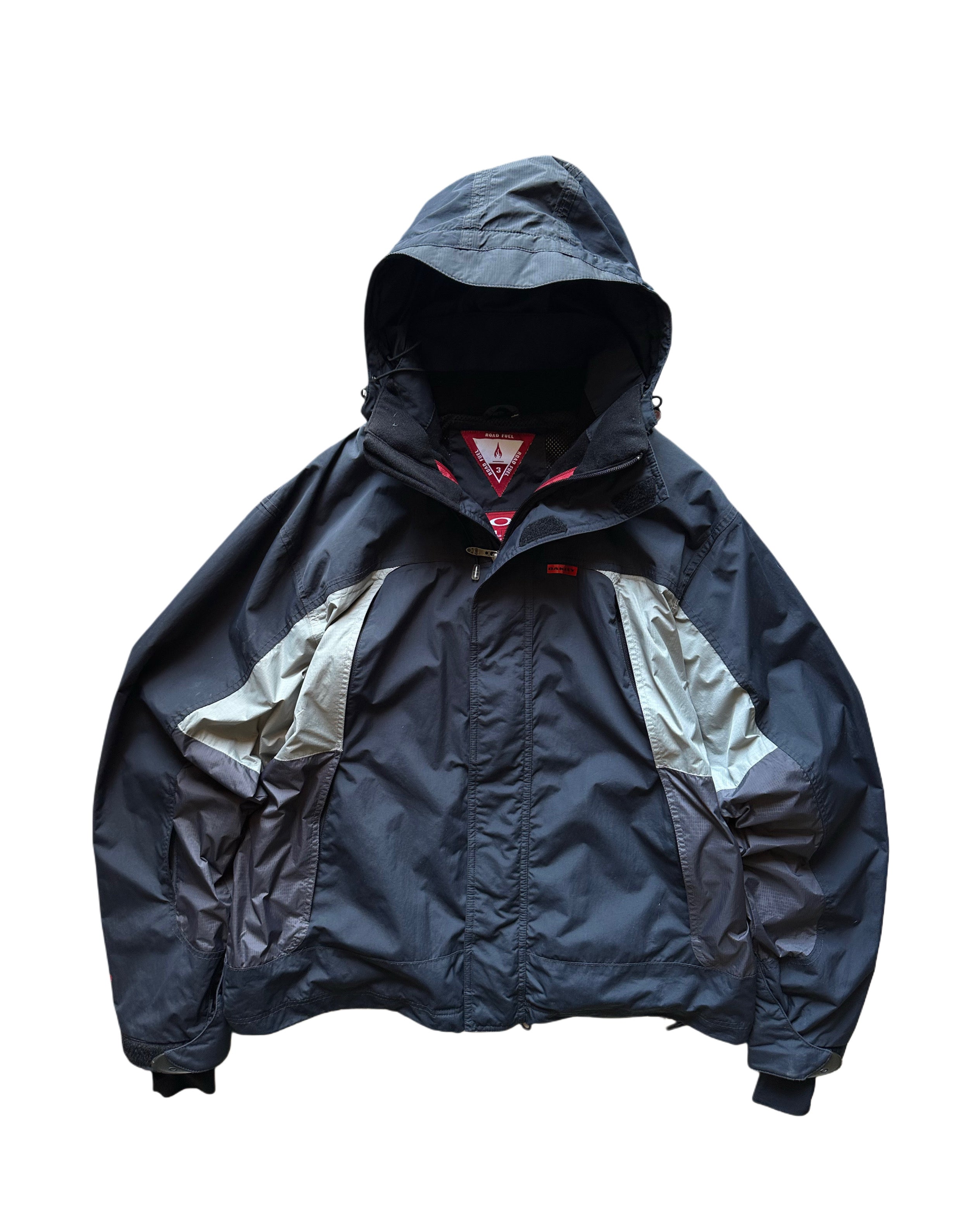 【OAKLEY】\"00's ROAD FUEL JACKET\" vintage 00's Vintage Men's Oakley Road Fuel 3 Outdoor Ski Snowboard Jacket