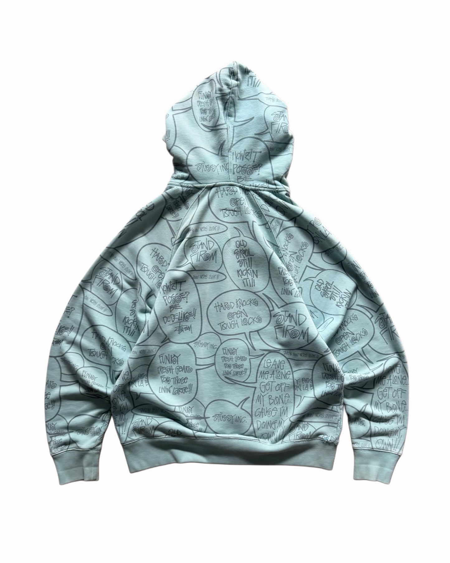 Stussy Comics Zip Up Hoodie
