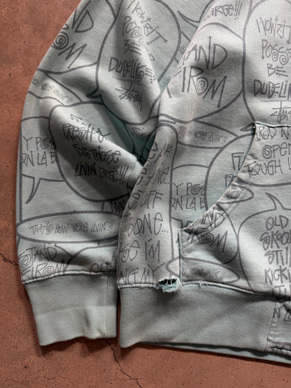Stussy Comics Zip Up Hoodie