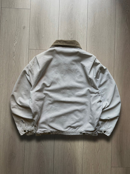 Vintage Dickies Detroit Jacket – Distressed White (Green Tab)