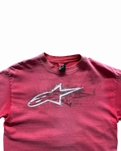 Vintage Distressed Sunfaded 00’s Alphine Stars Tee