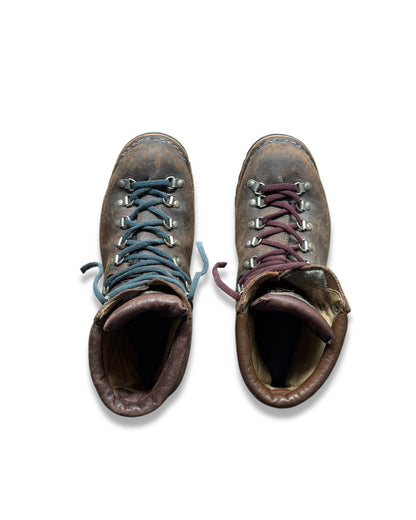 Vintage Lowa Made In Germany Vibram Hiking Boots